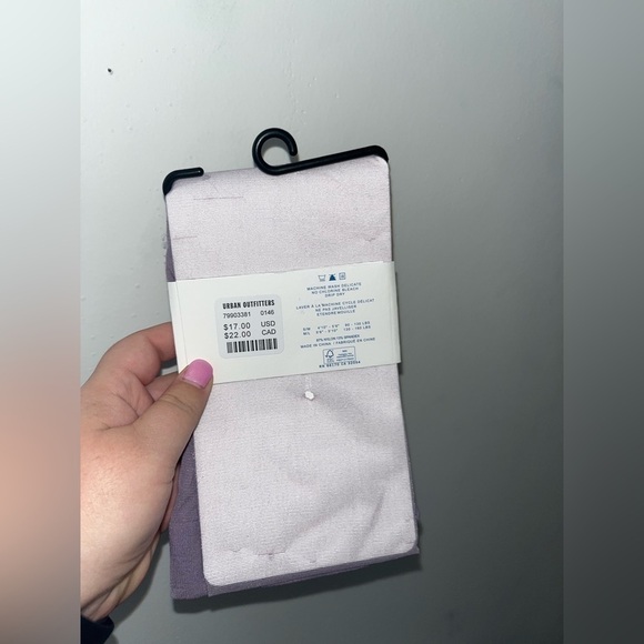 NEW URBAN OUTFITTERS Light Purple Distressed Tights Medium/Large - Picture 3 of 5